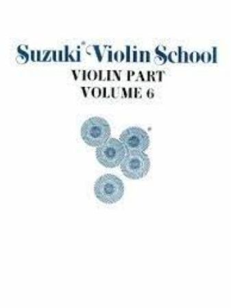 SUZUKI:VIOLIN SCHOOL 6 PIANO