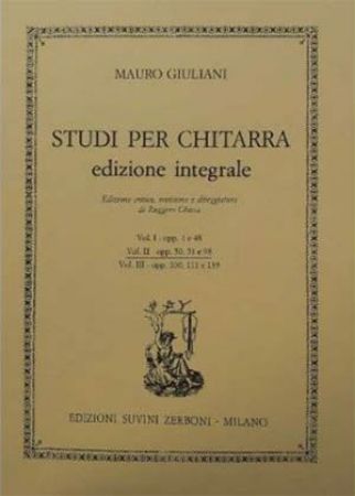 GIULIANI M.:STUDIO PER CHITARRA VOL.II