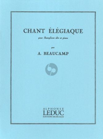 BEAUCAMP A.:CHANT ELEGIAQUE