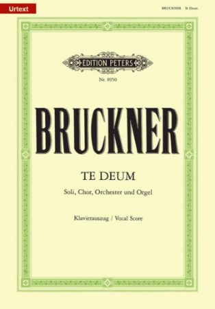 BRUCKNER:TE DEUM VOCAL SCORE