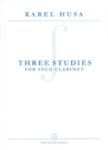 HUSA:THREE STUDIES CLARINET