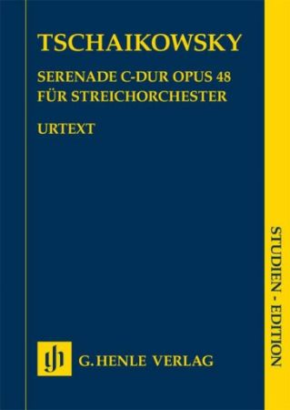 TCHAIKOVSKY:SERENADE C-DUR OP.48 FOR STRING ORCHESTRA STUDY SCORE