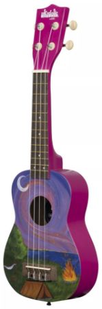 KALA SOPRAN UKULELE Ukadelic UK-HAPPYCAMPER - Happy Camper w/bag