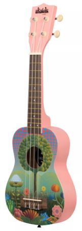 KALA SOPRAN UKULELE Ukadelic UK-UKETOPIA - Uketopia  w/bag