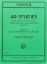 POPPER:40 STUDIES OP.73 CELLO II ACC. AD LIBITUM