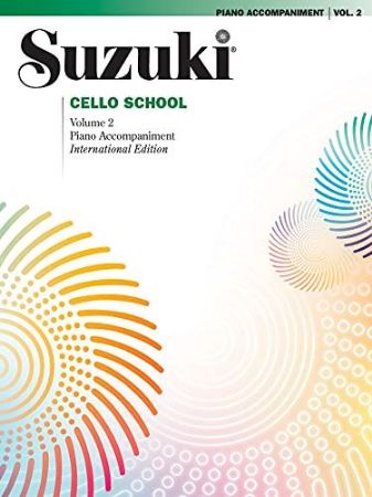 SUZUKI:CELLO SCHOOL 2 PIANO