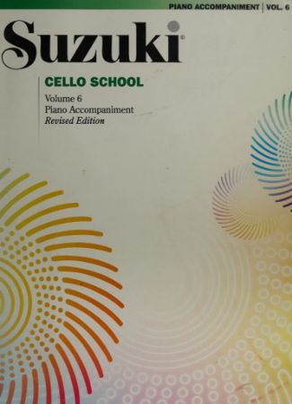 SUZUKI: CELLO PIANO ACC.6