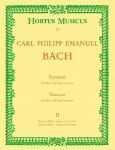 BACH C.PH.E:SONATAS  A-MOLL & D-DUR FLUTE AND PIANO