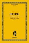 BRAHMS:SYMPHONY NO.1 OP.68 C-MOLL, STUDY SCORE