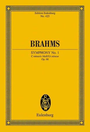 BRAHMS:SYMPHONY NO.1 OP.68 C-MOLL, STUDY SCORE