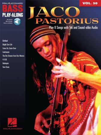 JACO PASTORIUS BASS PLAY ALONG + AUDIO ACCESS