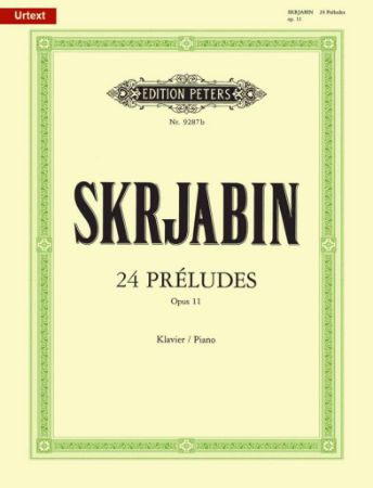 SKRJABIN:24 PRELUDES OP.11