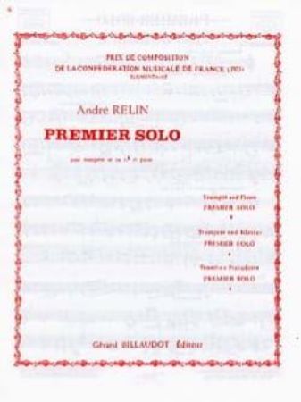 RELIN A:PREMIER SOLO,TROMPETE ET PIANO