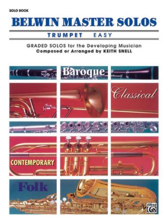 BELWIN MASTER SOLOS TRUMPETS EASY - SOLO