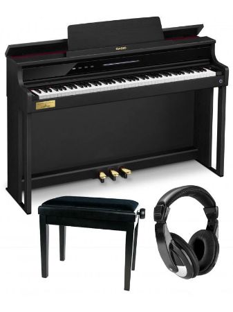 CASIO AP-750BK NEW CELVIANO SET DIGITALNI PIANINO S STOLOM IN SLUŠALKAMI