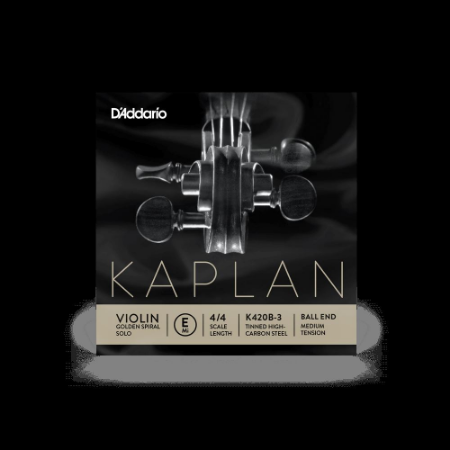 DADDARIO KAPLAN GOLDEN SPIRAL STRUNA VIOLINA E 4/4 Medium