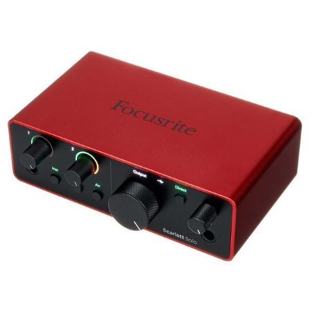 Focusrite Scarlett Solo 4th Gen | Usb Audio Interface