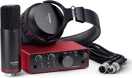 Focusrite Scarlett Solo Studio 4th Gen | Recording Bundle