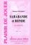 FAILLENOT:SARABANDE ET RONDE CLARINETTE ET PIANO