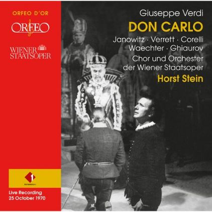 VERDI:DON CARLO/JANOWITZ/VERRET/CORELLI/GHIAUROV/STEIN 3CD
