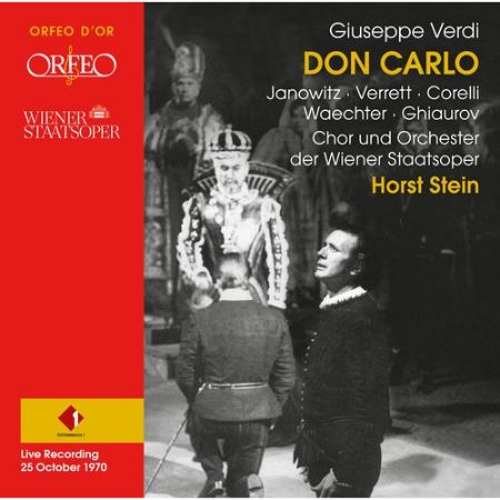 VERDI:DON CARLO/JANOWITZ/VERRET/CORELLI/GHIAUROV/STEIN 3CD