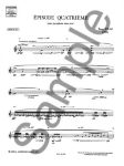 JOLAS: EPISODE QUATRIEME POUR SAXOPHONE TENOR SEUL