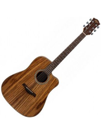 FLIGHT AKUSTIČNA KITARA D-155C TEAK NA