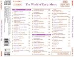 THE WORLD OF EARLY MUSIC FROM THE MIDDLE AGES TO THE DAWN 2CD