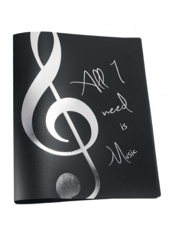 DP MAPA "ALL I NEED IS MUSIC" SREBRNA Z RINKAMI