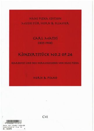 MATYS:KONZERTSTUCKE NO.2 OP.24 HORN AND PIANO