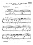FRANCK:PRELUDE,FUGUE ET VARIATION OP.18 POUR PIANO