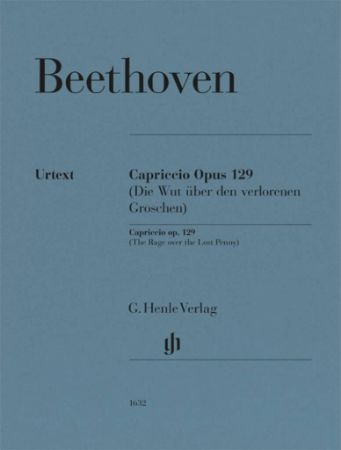 BEETHOVEN:CAPRICCIO OP.129 (THE RAGE OVER THE LOST PENNY)