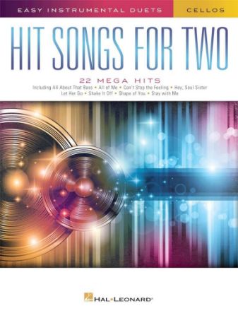 HIT SONGS FOR TWO CELLOS EASY