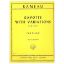 RAMEAU:GAVOTTE WITH VARIATIONS IN A-MOLL FOR PIANO