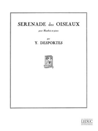 DESPORTES:SERENADE DES OISEAUX OBOE ET PIANO