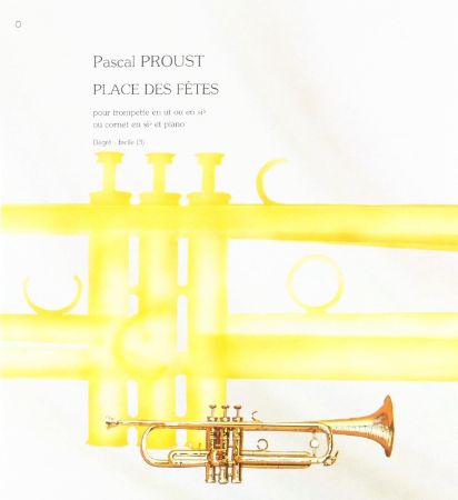 PROUST:PLACE DES FETES TRIMPET & PIANO