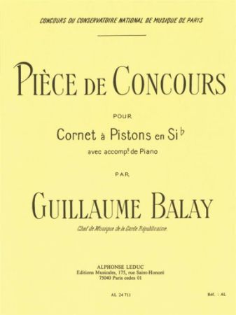 BALAY:PIECE DE CONCOURS