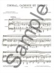 DUTILLEUX:CHORAL,CADENCE ET FUGATO TROMBONE AND PIANO