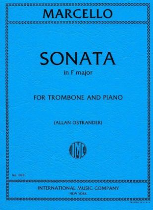 MARCELLO:SONATA IN F MAJOR TROMBONE AND PIANO (OSTRANDER)