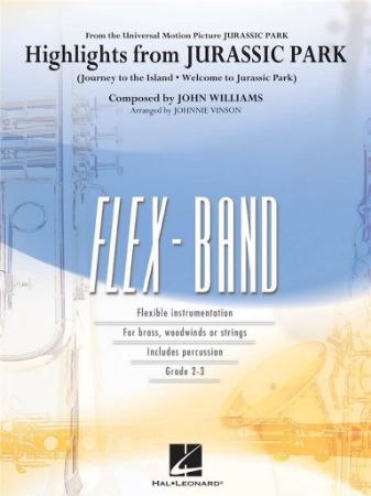 WILLIAMS:HIGHLIGHTS FROM JURASSIC PARK FLEXIBLE BAND