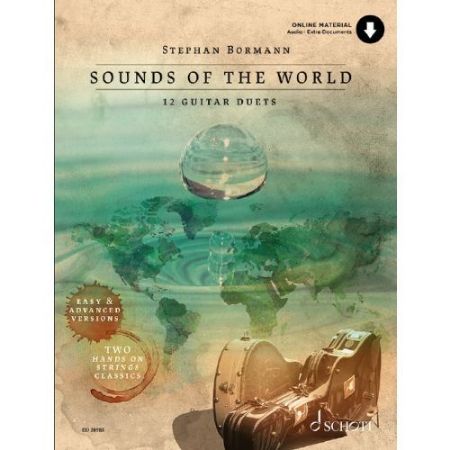 BORMANN:SOUNDS OF THE WORLD 12 GUITAR DUETS + AUDIO ACCESS