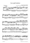 HANDEL:ACIS AND GALATEA VOCAL SCORE 1ST VERSION