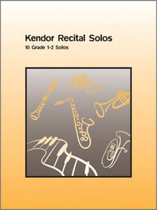 KENDOR RECITAL SOLOS 10 GRADE 1-2 SOLOS TUBA PIANO ACCOMPANIMENT