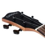 CASCHA Soprano Ukulele Mahogany Solid incl.bag CUSMS1