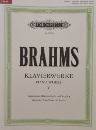 BRAHMS:KLAVIERWERKE/PIANO WORKS 5