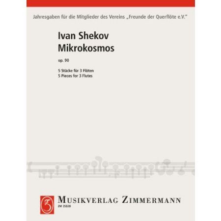 SHEKOV:MIKROKOSMOS OP.90 FOR 3 FLUTES SHEKOV:MIKROKOSMOS OP.90 FOR 3 FLUTES
