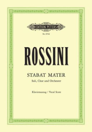 ROSSINI:STABAT MATER VOCAL SCORE