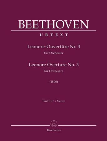 BEETHOVEN:LEONORE OVERTURE NO.3 FULL SCORE
