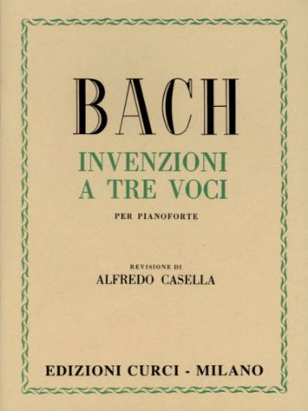 BACH J.S.:INVENZIONI A 3 VOCI (CASELLA)