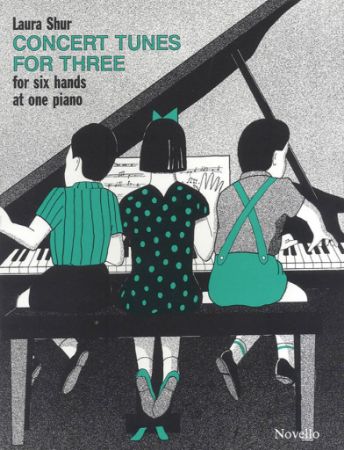 CONCERT TUNES FOR THREE FOR SIX HANDS AT ONE PIANO